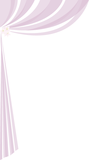 Transparent Flower Curtain Png (313x563), Png Download