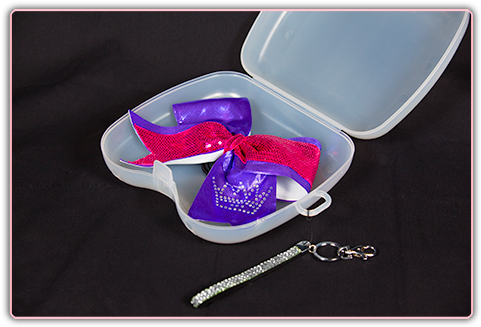 Bow Box Perfect To Keep Your Comp Day Bow From Being - Diy Cheer Bow Box (500x341), Png Download