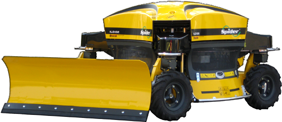Spider Snow Plow Video - Remote Control Snow Plow (567x279), Png Download