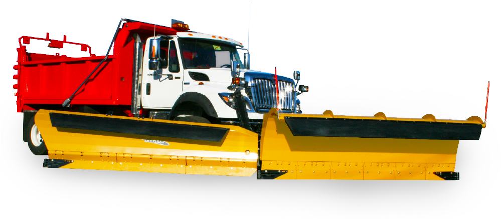 Truckmaxx Snow Plow - Camion De Chasse Neige (1000x487), Png Download