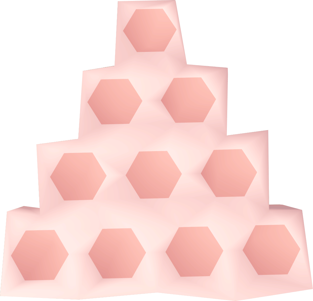 Sweet Honeycomb Detail - Wiki (1014x974), Png Download