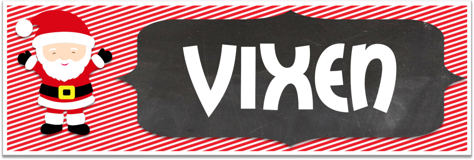 This Product Contains Over 50 Christmas Words That - Personalised Santa Merry Christmas Hessian Christmas (1594x640), Png Download