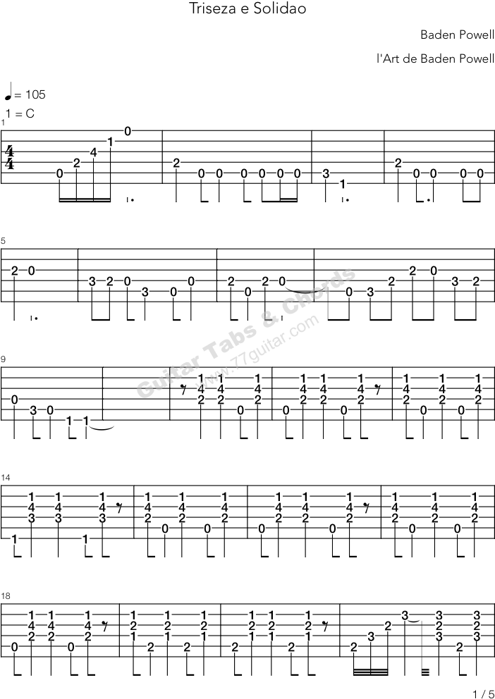 Tristeza E Solidao - Guitar (761x1066), Png Download
