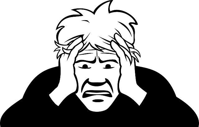 Será Que Tenho Depressão São Tantos Problemas Que Me - Head In Hands Cartoon (640x409), Png Download