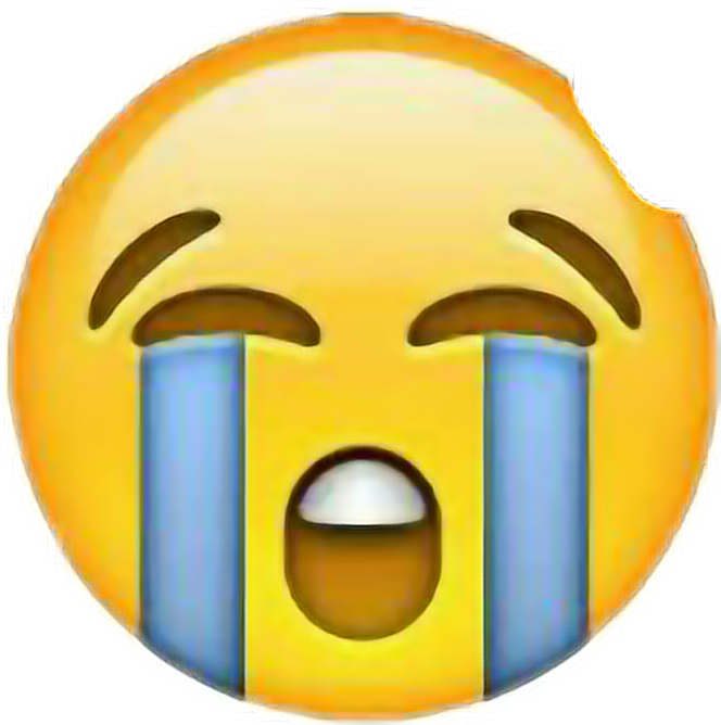 Happy Crying Emoji Png (664x668), Png Download