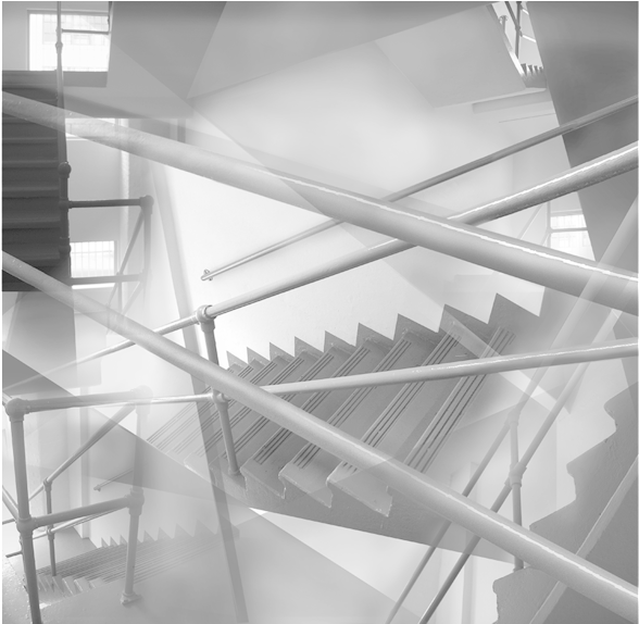 Stairs , 2007, Digital Print On Paper, 14 X 14” - Paper (1000x573), Png Download
