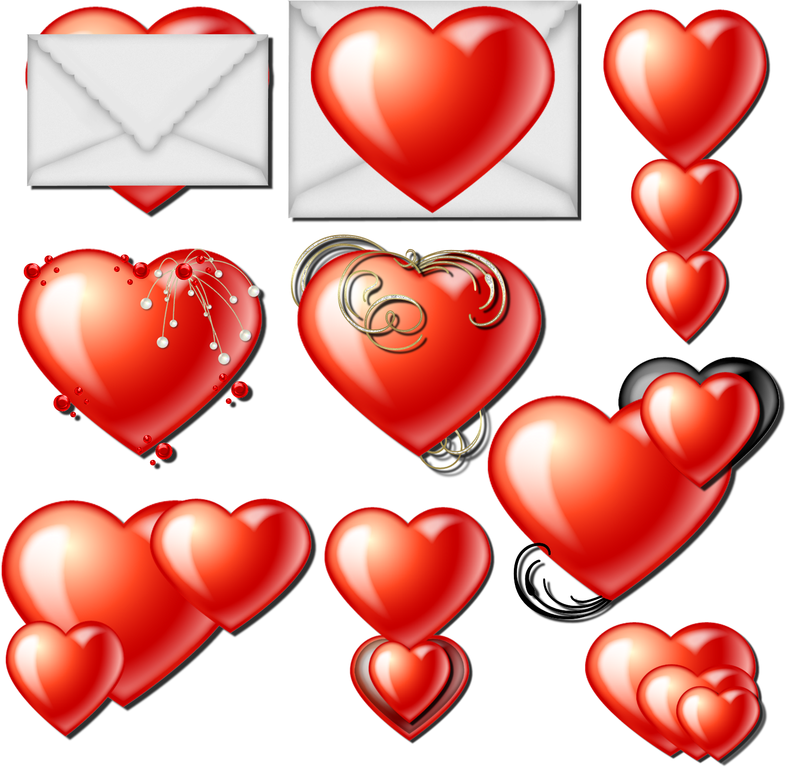 Heart (1600x1600), Png Download