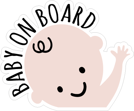 Baby On Board - Bebê A Bordo Png (500x500), Png Download