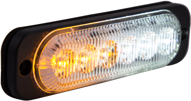 Ultra Thin Amber/white Surface Mount Led Strobe Lighthead - Lighting (470x352), Png Download