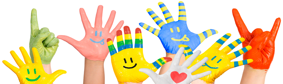 Candles Of All Kinds - Manos Pintadas (1048x282), Png Download