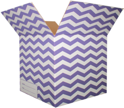 The Chevron Moving Box - Target Lounge Chairs (500x500), Png Download