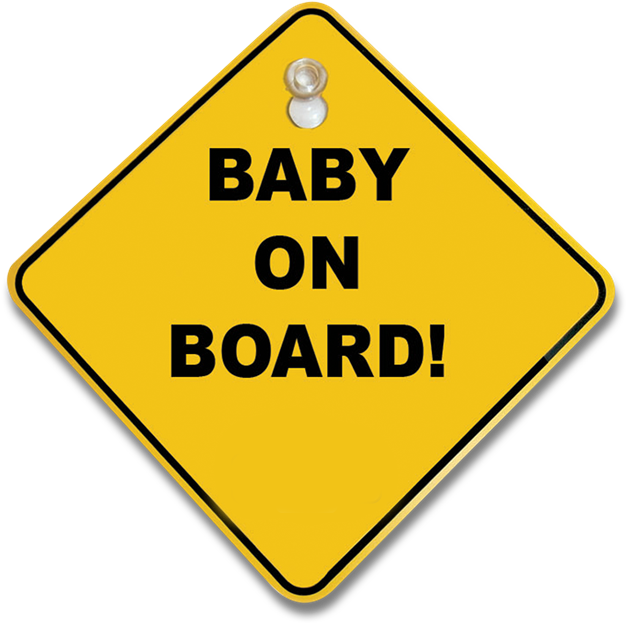 Sitsafe Baby On Board - Baby On Board Dvd (1332x942), Png Download