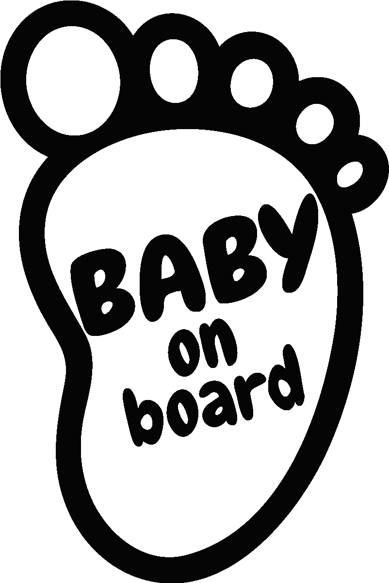 Download Sticker Bebe A Bord Empreinte Ambiance Sticker Baby Bebe On Board Png Png Image With No Background Pngkey Com