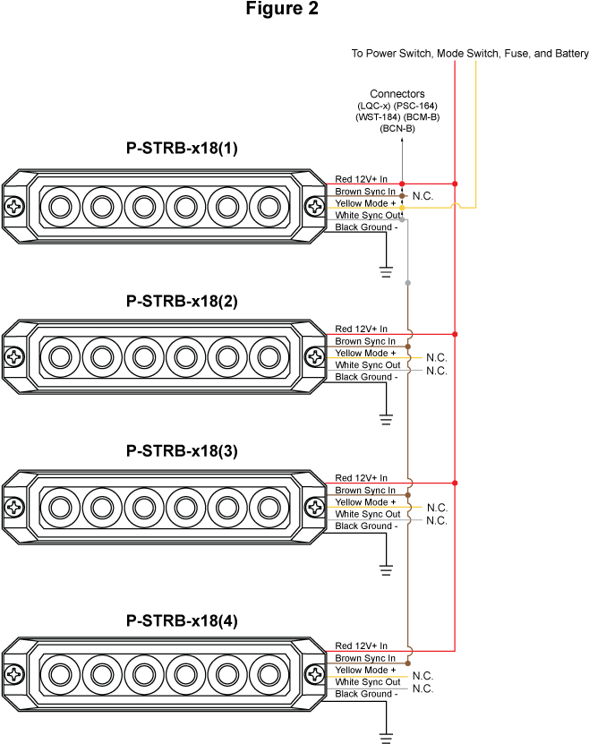 Each Strobe Light Features 17 Flash Patterns Which - Dx Bouwscharnier Rvs Rechte Hoek 76 X 76 Mm (765x897), Png Download
