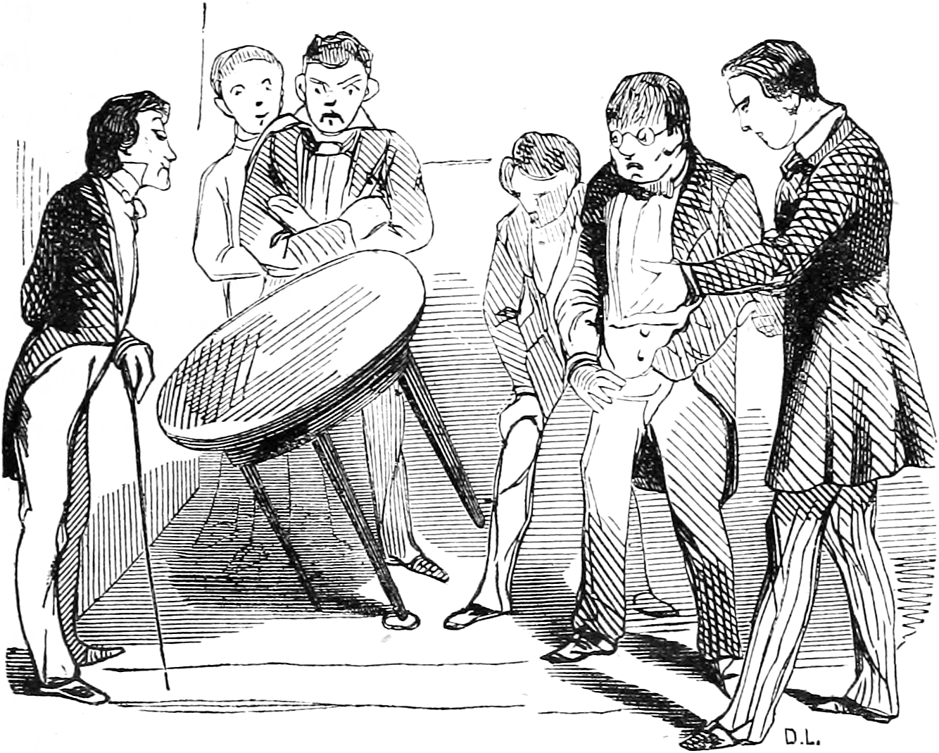 File - Table Tournante - 2 - Mesas Girantes Espiritismo (1334x1069), Png Download