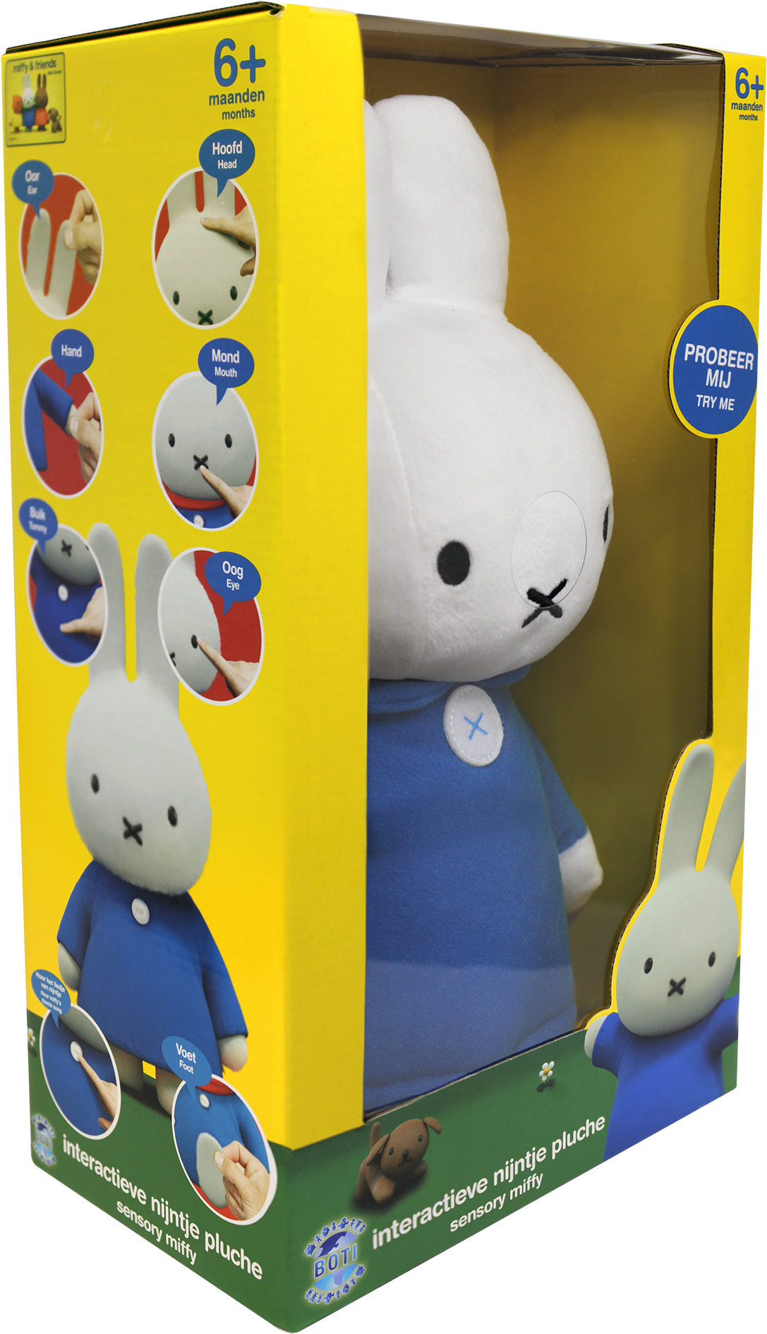 Sensory Miffy - Miffy's Adventures Big And Small Toy (1574x2362), Png Download