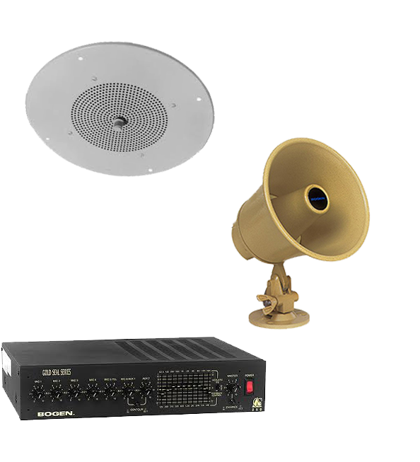 About Bogen Amplifiers - Bogen Communications Ih8a Paging Horn 15w (650x704), Png Download