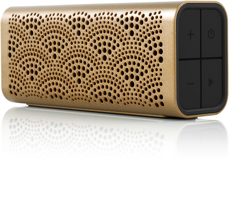 Braven Lux Portable Wireless Bluetooth Speaker Gold - Braven Lux Portable Wireless Bluetooth Speaker [12 (1000x1000), Png Download