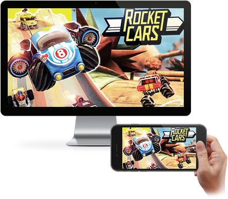 Iphone Screen Mirroring - Rocket Cars: Game Guides (450x420), Png Download