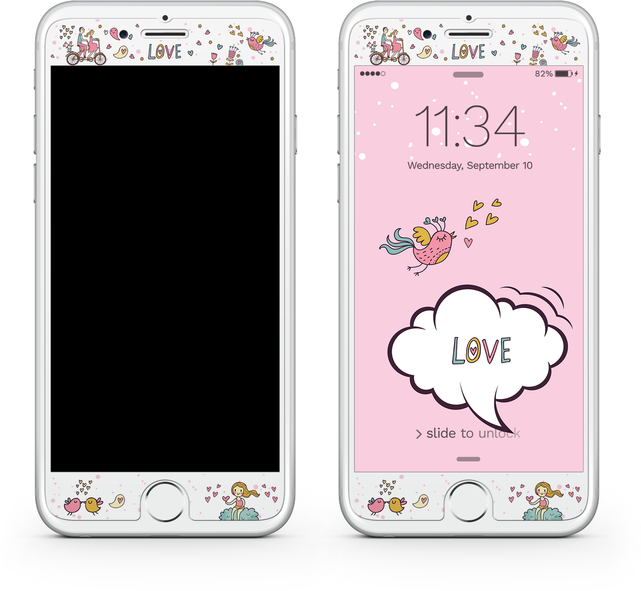 Iphone 7 Plus Vivid Glass Screen Protector - Screen Protector (1500x1500), Png Download