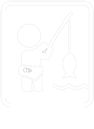 Lil Fisher On Board (498x498), Png Download