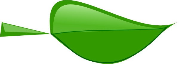 Hoja De Arbol Verde Png - Hoja De Arbol Png (600x217), Png Download