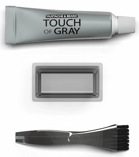 Inside Box - Just For Men Touch Of Grey Hair Colour, Moustache And (487x552), Png Download