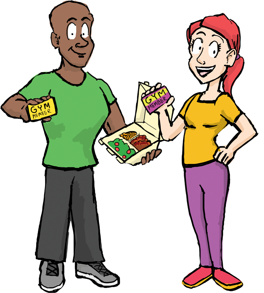 Download Gym People - Cartoon PNG Image with No Background Download Gym People - Cartoon PNG Image with No Background