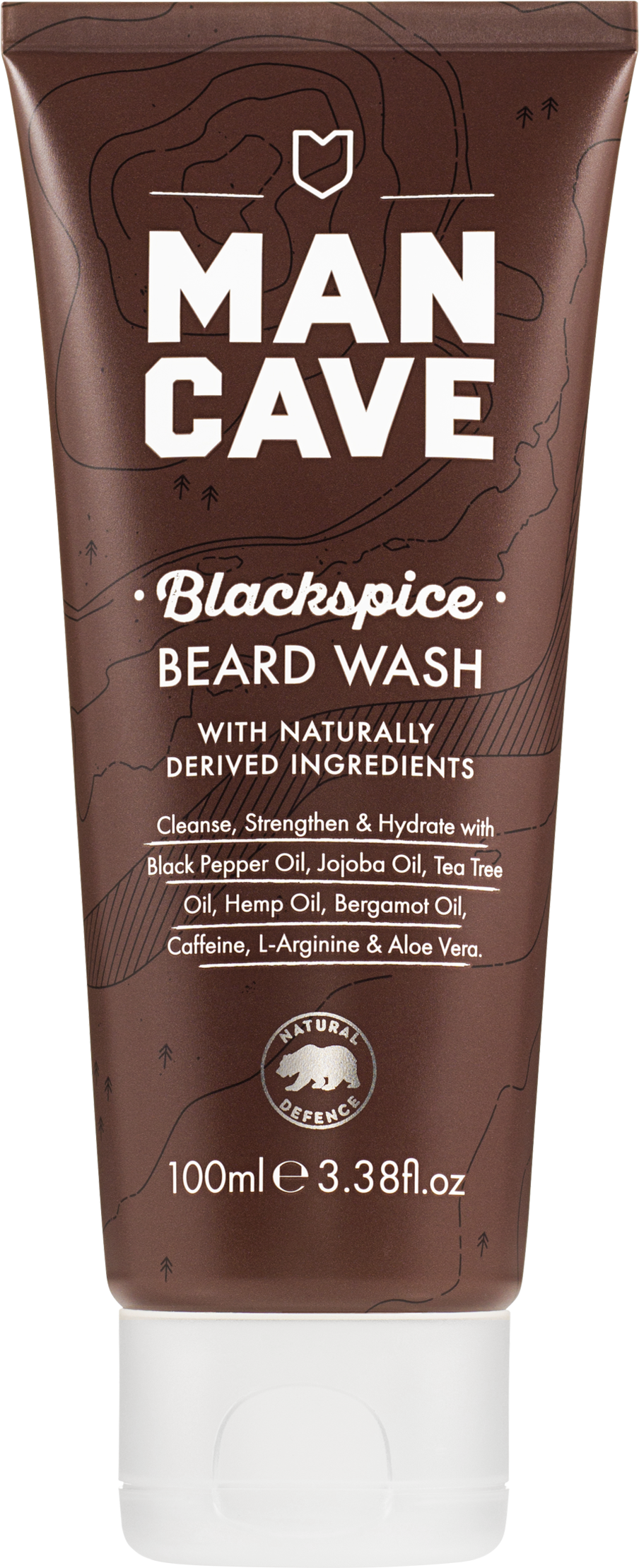 Beardwash 2018 V=1525261092 - Man Cave Original Moisturiser (2500x2500), Png Download