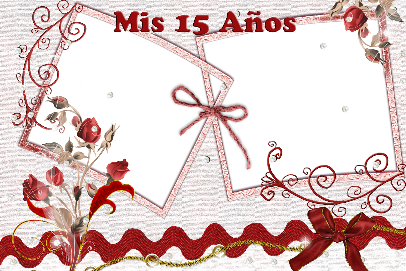 Bellisimos Marcos Para Fotos Gratis, Recuerda Que Solo - Marcos De Invitaciones Para Xv Años (1600x1066), Png Download