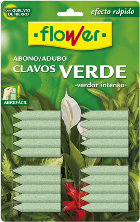 Abono Clavos Verde - Flower 10506 Flower Fertilizer Nails (600x600), Png Download