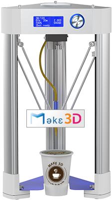 Make 3d Latte Art - Zbot Commercial Art Pancakes Printer F5 (519x458), Png Download