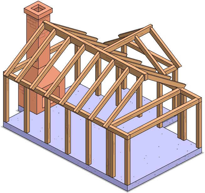 House Frame Menu - Wiki (654x616), Png Download