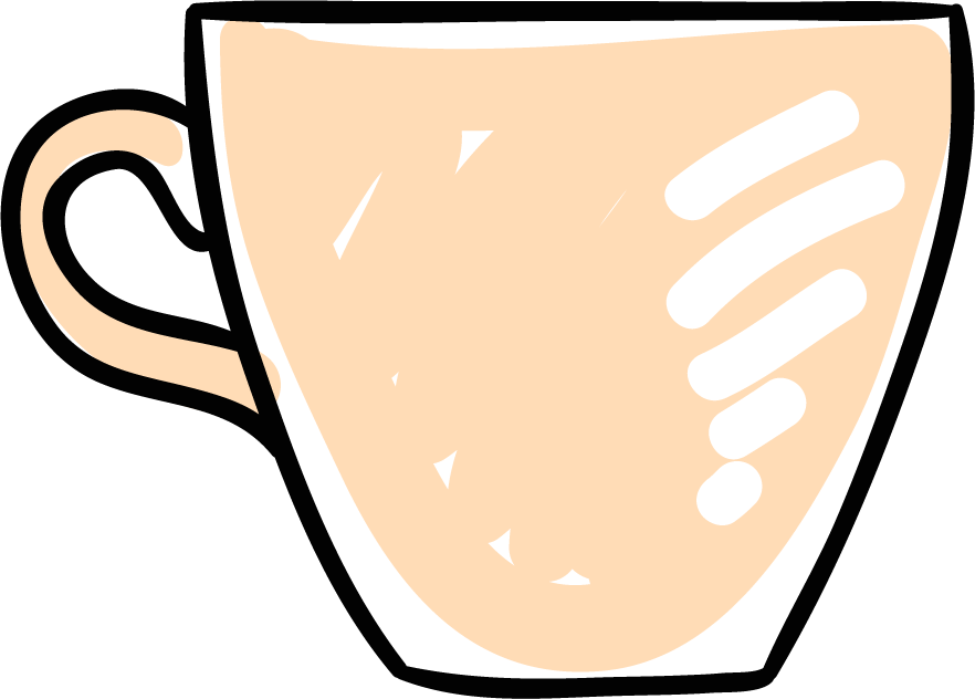 Coffee Mug - Latte (882x632), Png Download