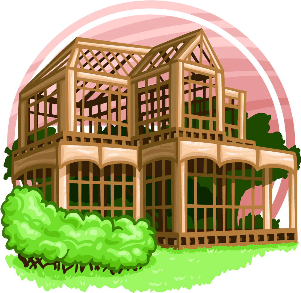 House Frame - House (1024x1024), Png Download