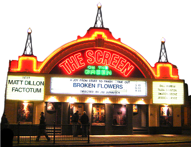 Screen On The Green - Islington Green (639x506), Png Download