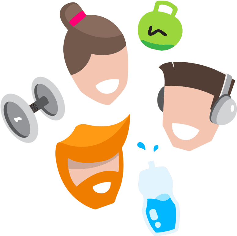 Do The People That Train At The Gym Have Similar Fitness (800x800), Png Download