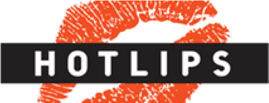 Hot Lips Right Logo - Hot Lips Pizza Logo (736x200), Png Download