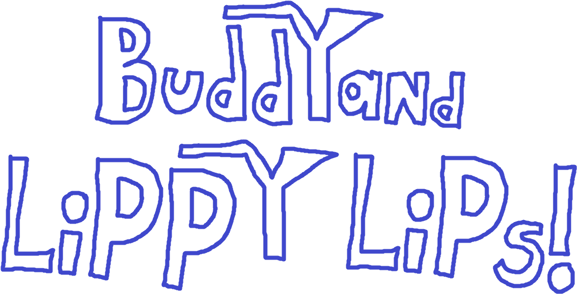 Buddyandlippylipslogo - Art (1200x694), Png Download