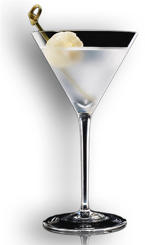 Lychee Martini Cocktail Png File (350x504), Png Download