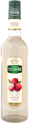 Teisseire Litchi Hd - Teisseire Syrup Litchi (346x535), Png Download