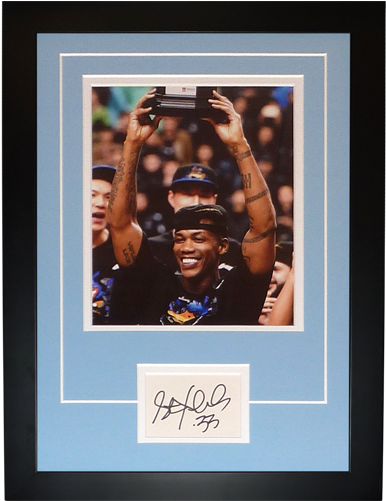 Stefon Marbury Autographed China Basketball “signature - Picture Frame (500x500), Png Download