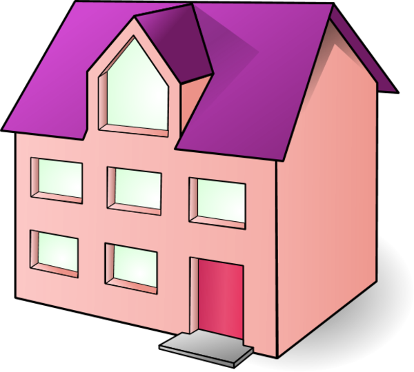 Home - House Clip Art (600x540), Png Download