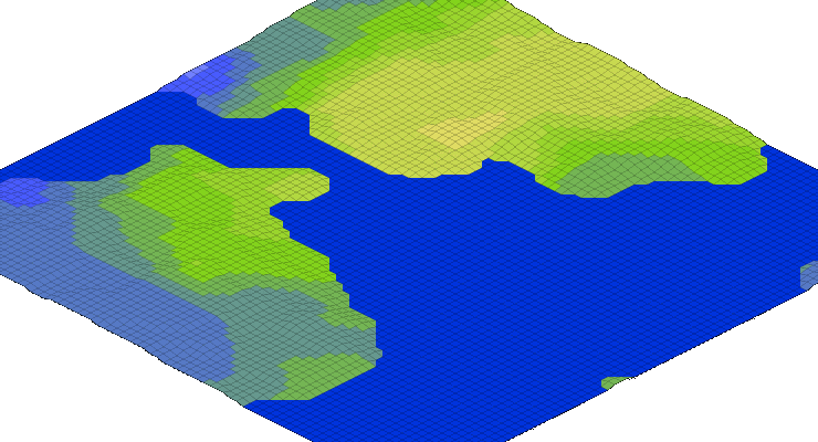 Below, You Can See For The Same World, From Left To - Map (740x400), Png Download