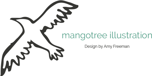 Mangotree Illustration Provides Original Illustration - Calligraphy (771x447), Png Download