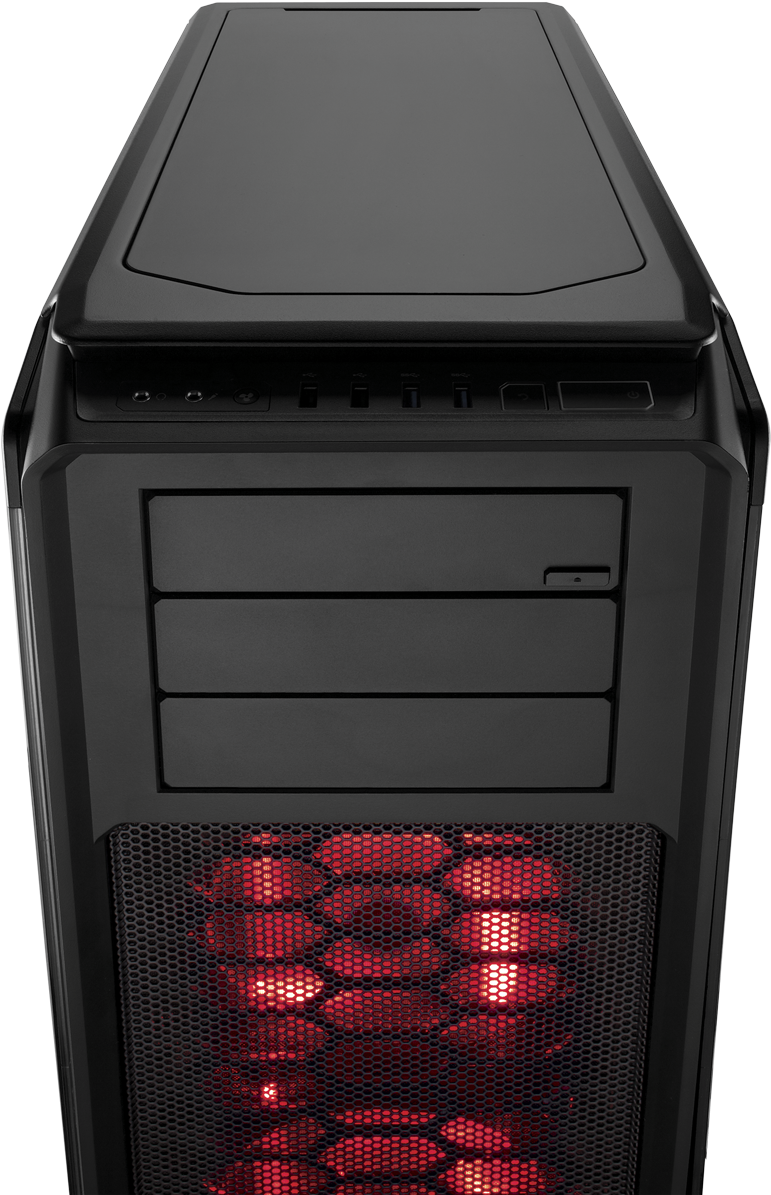 Download Corsair Graphite 760t Fulltower Black Computer Case PNG Image