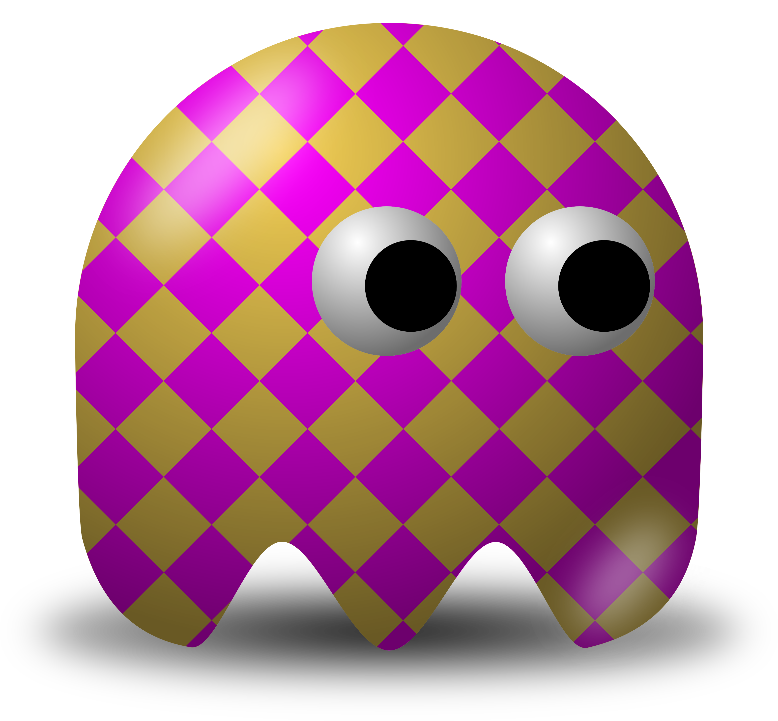 , , - Pacman Baddies (3200x2953), Png Download