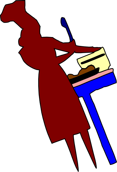 50s Baker Clip Art - Clip Art (408x599), Png Download