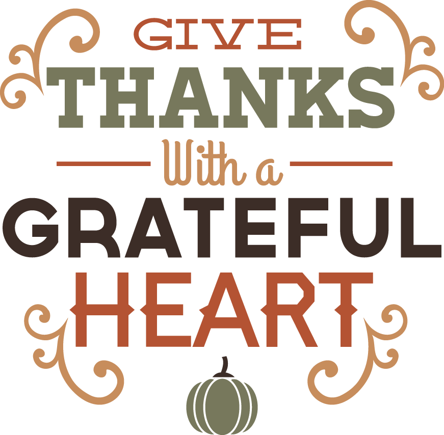 28 Collection Of Give Thanks With A Grateful Heart - Free Clip Art Thanksgiving (871x854), Png Download