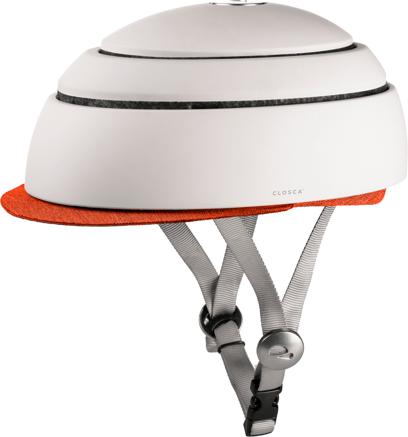Kids Bike Helmet - Closca Fuga - Kids Bike Helmet - Orange - S (1308x1400), Png Download